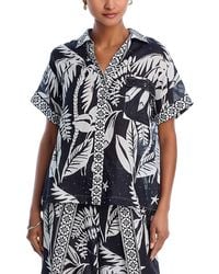 Johnny Was - Camp Shirt Cover-Up - Lyst