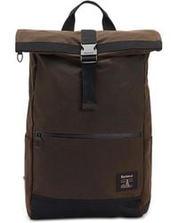 Barbour - Field Wax Fold Over Top Backpack - Lyst