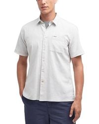 Barbour - Nelson Tailored Fit Short Sleeve Button Down Shirt - Lyst