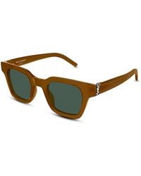 Saint Laurent - Rectangular Sunglasses, 47Mm - Lyst