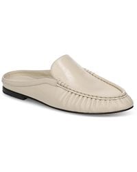 Vince - Tevin Leather Mule Loafers - Lyst