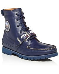 polo boots blue