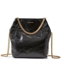 Veronica Beard - Small Crinkle Slouch Shoulder Bag - Lyst