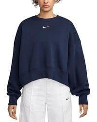 Nike - Logo Oversized Sweatshirt - Lyst