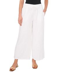 Vince Camuto - Wide Leg Drawstring Pants - Lyst