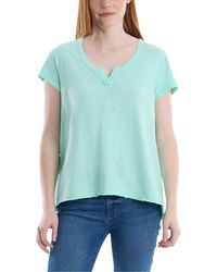 Wilt - Clothing Placket Hi-Lo Tee - Lyst