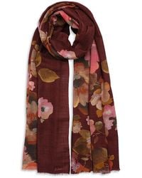 Echo - Painted Floral Wrap - Lyst