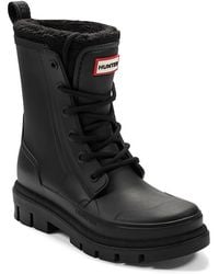 HUNTER - Diana Insulated Waterproof Boots - Lyst