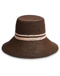 Rag & Bone - Jade Rollable Raffia Bucket Hat - Lyst