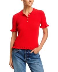 Tahari - Half Placket Polo - Lyst