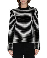 Zadig & Voltaire - Spiky Wool & Cashmere Crewneck Sweater - Lyst