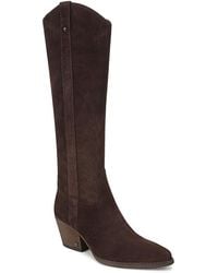 Sam Edelman - Wyatt Suede Western Boots - Lyst