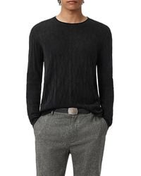 John Varvatos - Brycen Broken Argyle Texture Sweater - Lyst