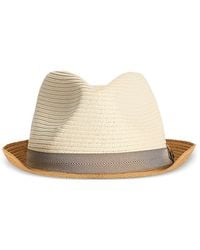 Barbour - Ashill Trilby Summer Hat - Lyst