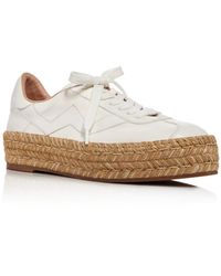 stuart weitzman platform sneakers
