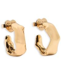 Kate Spade - Molten Hoop Earrings - Lyst