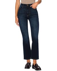 DL1961 - Bridget High Rise Instasculpt Crop Bootcut Jeans - Lyst