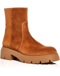 Stuart Weitzman - Husdon Lite Zip Booties - Lyst