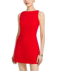 French Connection - Whisper Boat Neck Mini Dress - Lyst
