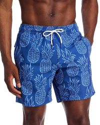Trunks Surf & Swim - Sano Pineapple Print 6.5 Swim Trunks - Lyst