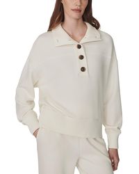 Varley - Bronya Button Placket Sweatshirt - Lyst