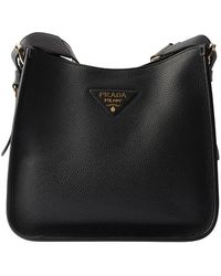 Prada - Medium Leather Bag - Lyst
