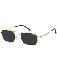 Carrera - Rectangular Double Bridge Sunglasses, 54Mm - Lyst