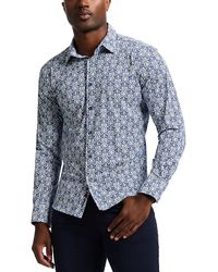Robert Graham - Comoros Printed Long Sleeve Button Front Shirt - Lyst