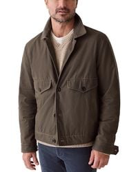 Marine Layer - The Sawyer Waxed Cotton Trucker Jacket - Lyst