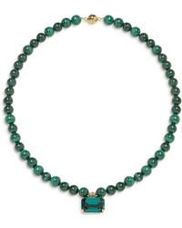 Jennifer Behr - Sidonie Crystal Gemstone Beaded Pendant Necklace, 17.5 - Lyst