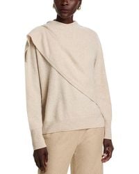 Vince - Wool & Cashmere Draped Sweater - Lyst