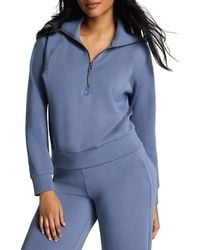 Spanx - Airessentials Half Zip - Lyst