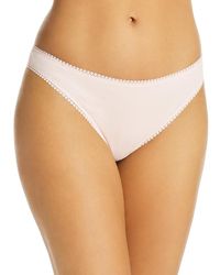 On Gossamer - Cabana Cotton Blend Stretch Hip G-String - Lyst