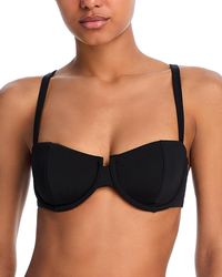 Aqua - Underwire Bikini Top - Lyst