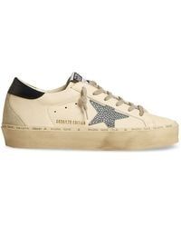 Golden Goose - Hi Star Leather Low Top Sneakers - Lyst
