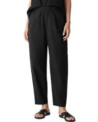 Eileen Fisher - Pleated Lantern Ankle Pants - Lyst