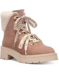 Stuart Weitzman - Ren Shearling Ankle Boots - Lyst