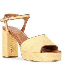STAUD - Jodie Platform Sandals - Lyst