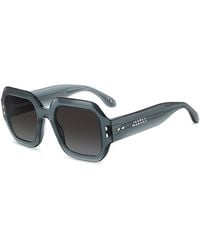 Isabel Marant - Square Geometrical Sunglasses, 51Mm - Lyst