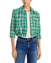 L'Agence - Jia Cropped Three Quarter Sleeve Jacket - Lyst