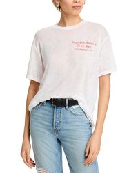 RE/DONE - Crabby Boyfriend Tee - Lyst
