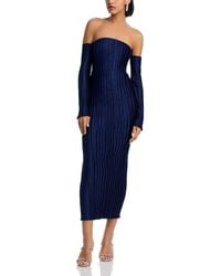 L'idée - Gatsby Plisse Dress - Lyst