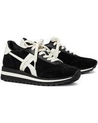 Tory Burch - Hank Wedge Running Sneakers - Lyst