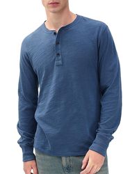 Rag & Bone - Classic Flame Henley Tee - Lyst