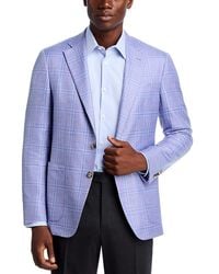 Canali - Kei Wool, Silk, & Linen Plaid Sportcoat - Lyst