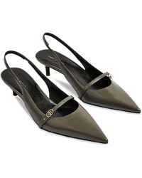 Tory Burch - Double T Buckle Mary Jane Pumps - Lyst