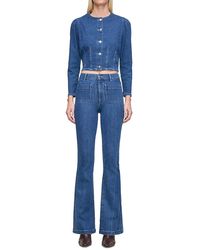 DL1961 - Bridget Boot High Rise Instasculpt Jeans - Lyst