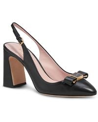 Kate Spade - Bowdie Slip On Slingback High Heel Pumps - Lyst