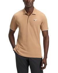 BOSS - Paddy Open Polo Shirt - Lyst