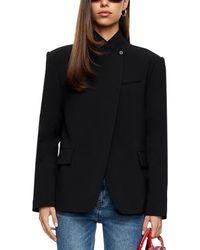 Lioness - Trophy Club Stand Collar Blazer - Lyst